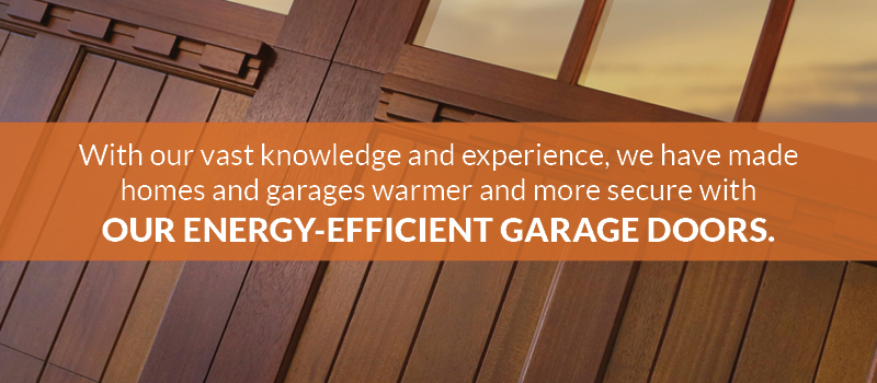 Keep garage warmer with energy-efficient and insulated garage doors